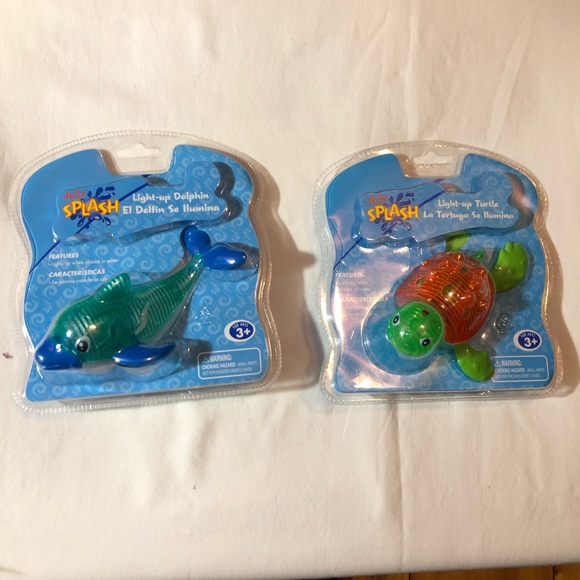 Just Splash, light up Dolphin & Turtle - Picture 1 of 9
